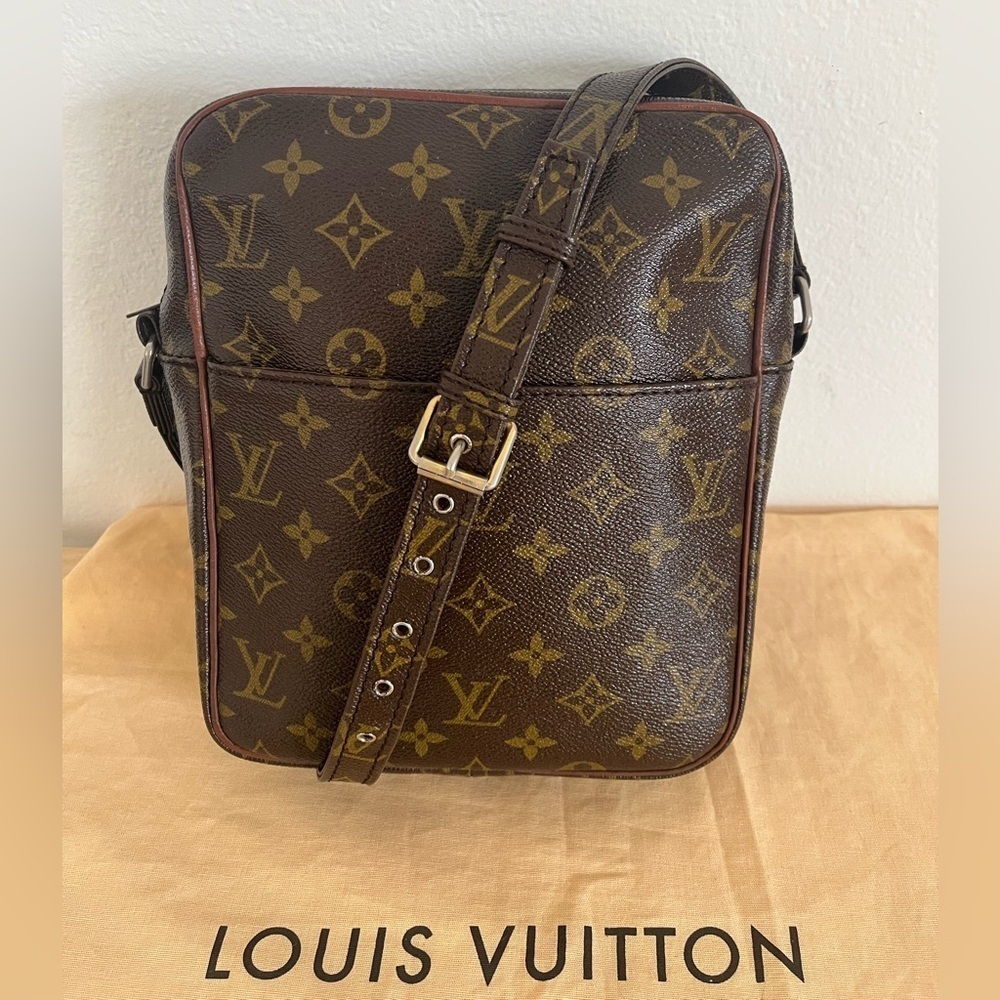 Louis Vuitton Marceau Shoulder Crossbody Messenger Bag Unisex Rare 1970-80 EUC